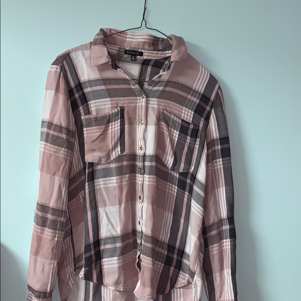 Plaid t shirt